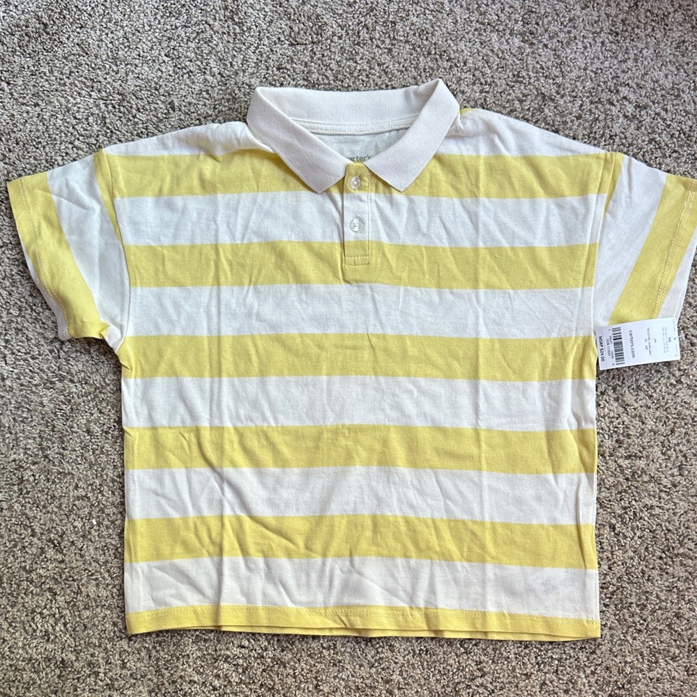Carter's Sunny Striped Polo Shirt